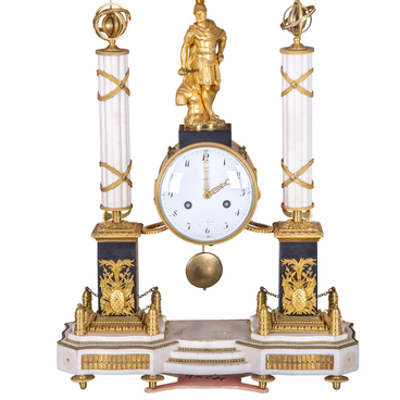 The mantel clock