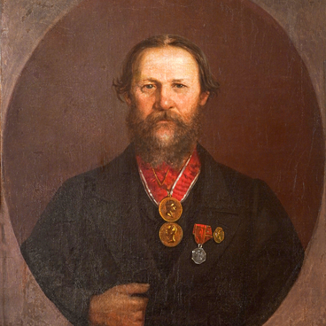 Portrait of merchant M.F. Scherbakov