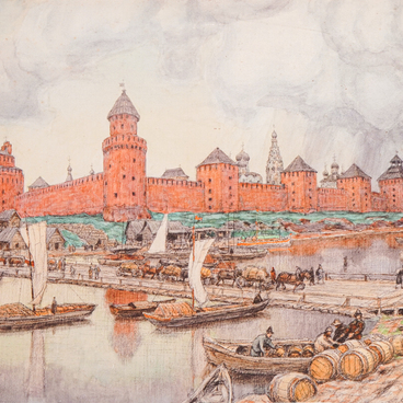 Kolomna Kremlin in the 17th Century