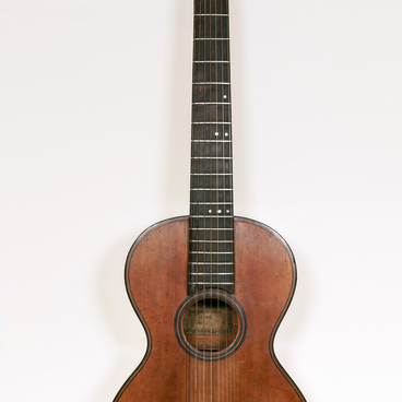 Seven-string guitar of the “gypsy singer Tanya”