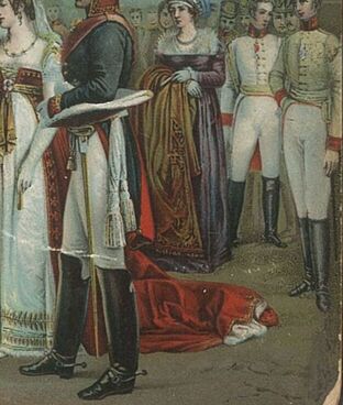 The Meeting of Napoleon and Queen