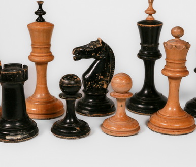 Chess pieces of Sergei Prokofiev