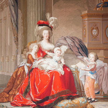 Tapestry “Marie Antoinette and Her Children”