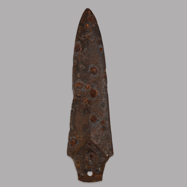 Iron spearhead