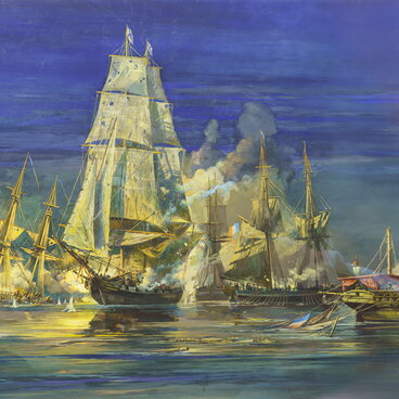 Battle of the “Alexander” Brig and French Ships