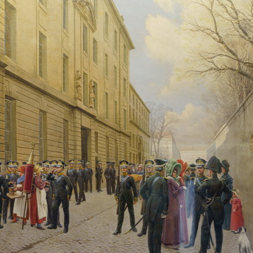 Naval Guards in Paris, 1814