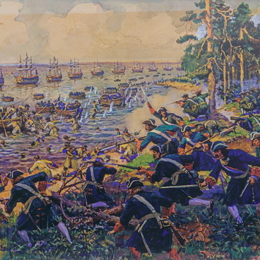 Defeat of the Swedes on the Tolbukhin Spit