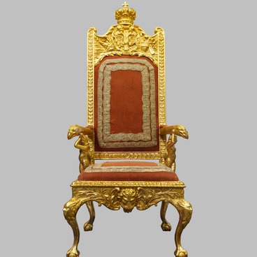 “Sea” throne of Empress Catherine the Great