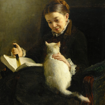 Lady with a Cat
