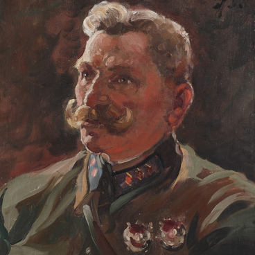 Портрет командира корпуса Зотова С.А.