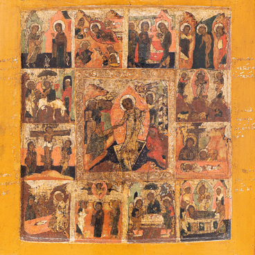 Resurrection of Christ with Feasts