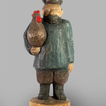 Man with a Rooster