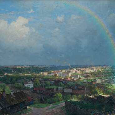 Rainbow Over the City