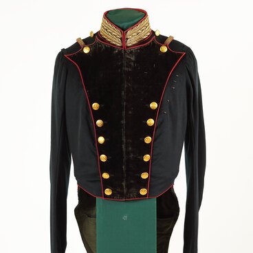 Uniform of an officer of the Artillery Brigade