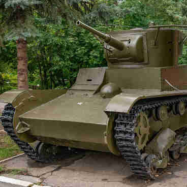 Макет танка Т-26