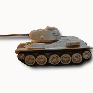 Model of the T-34 tank