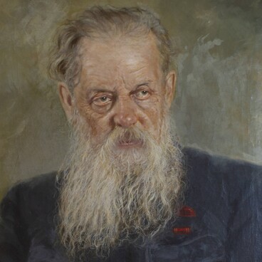 Portrait of Pavel Bazhov