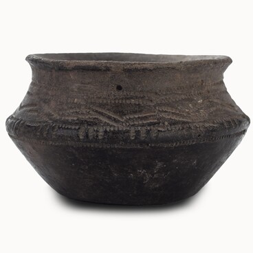 Clay vessel of the Abashevo culture