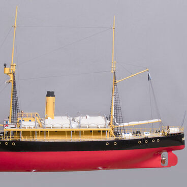 Model of the icebreaking steamer Taimyr