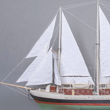 Model of the schooner Zarya