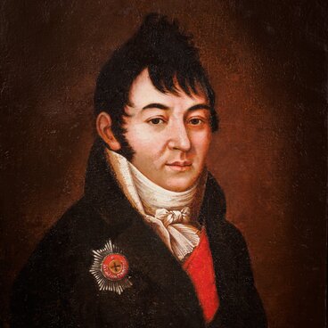 Portrait of Dmitry Yevgenievich Kashkin