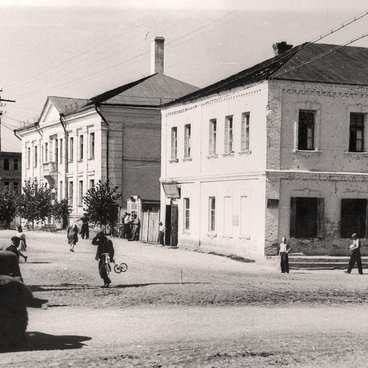 Перекресток улиц Московской и Мира в г. Шебекино