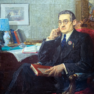 Портрет татарского писателя Ш. Камала