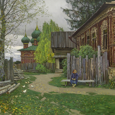 Сельский дворик
