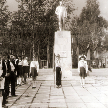Памятник В.И. Ленину на Центральной площади