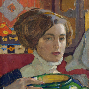 The Artist With a Green Vase