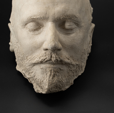 Death mask of Pyotr Tchaikovsky