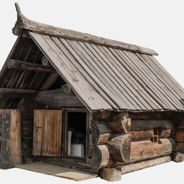 Баня по-черному из деревни Городище