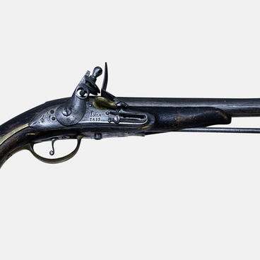 Flintlock pistol of the 1809 model