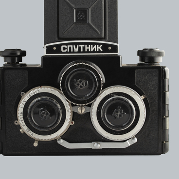 Sputnik medium format stereoscopic camera