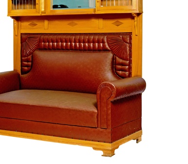 Upholstered sofa