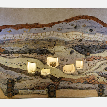 Model of archaeological layers