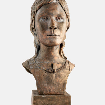 Bust of a woman. Kizilsky I burial ground