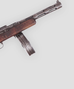 The Degtyaryov PPD-34/38 submachine gun