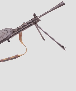 DP-27 Degtyaryov light machine gun