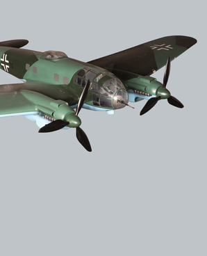 Модель самолета Heinkel He-111 H-11