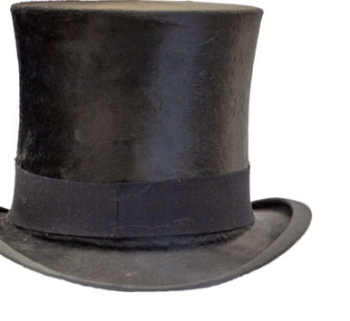 Top hat. Men’s headdress