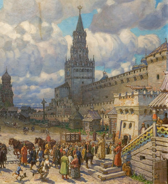 Red Square in the 17th Century