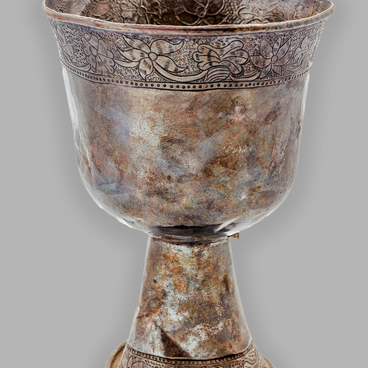 Cup from the excavations on Chasovennaya Hill