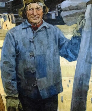 Portrait of the Boat Builder Dmitry Malyshev