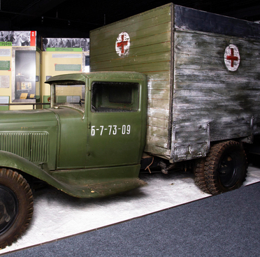 GAZ-AA ambulance truck