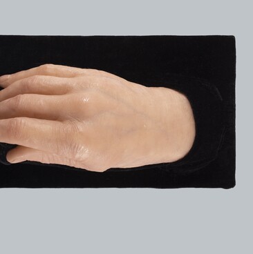 Mold of the right hand of Pyotr Kupriyanov