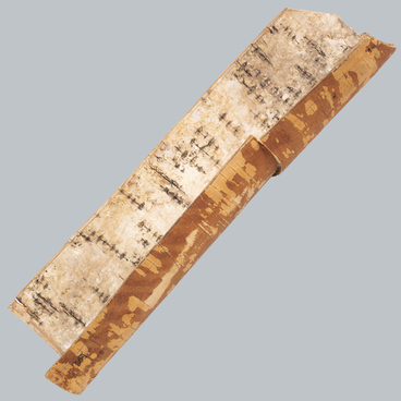 Birch bark splint