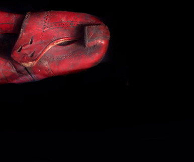 Child’s shoe from the Majdanek death camp