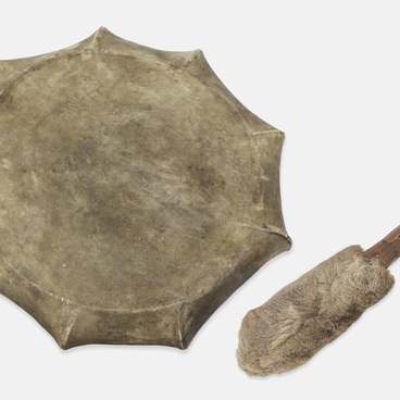 Drum with a beater