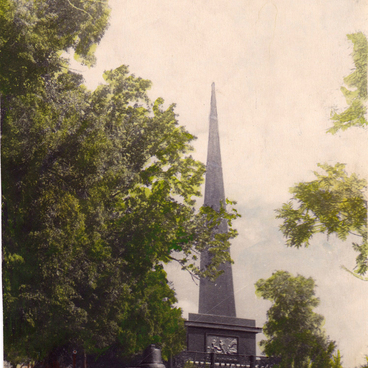 The monument to Peter I in Lipetsk. Photograph